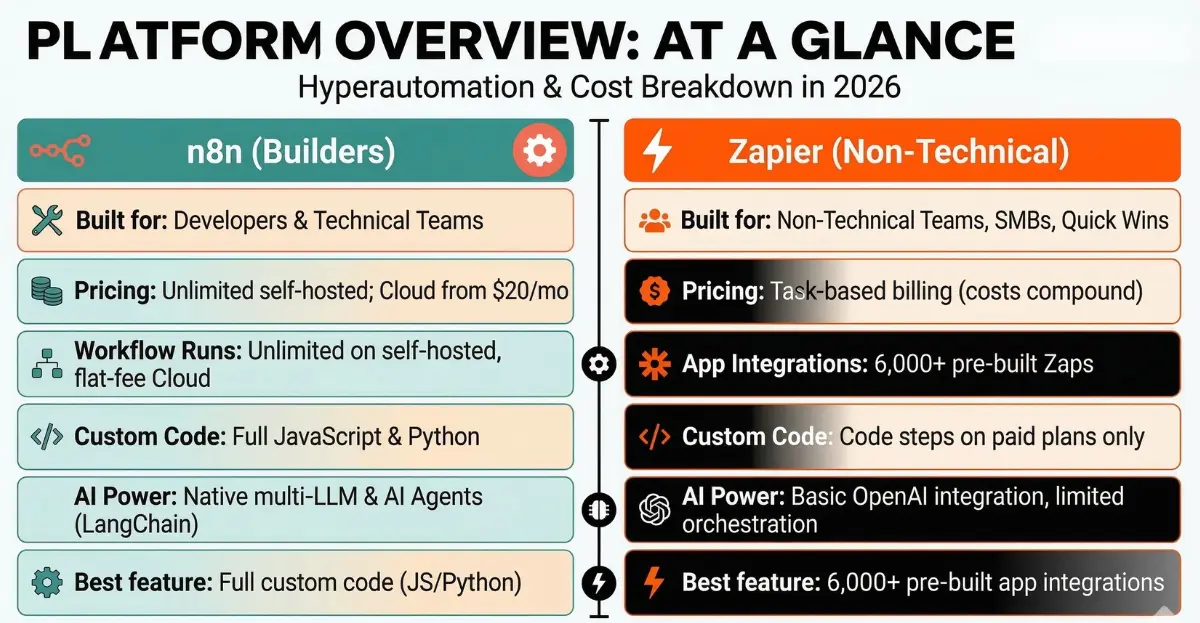 n8n vs Zapier