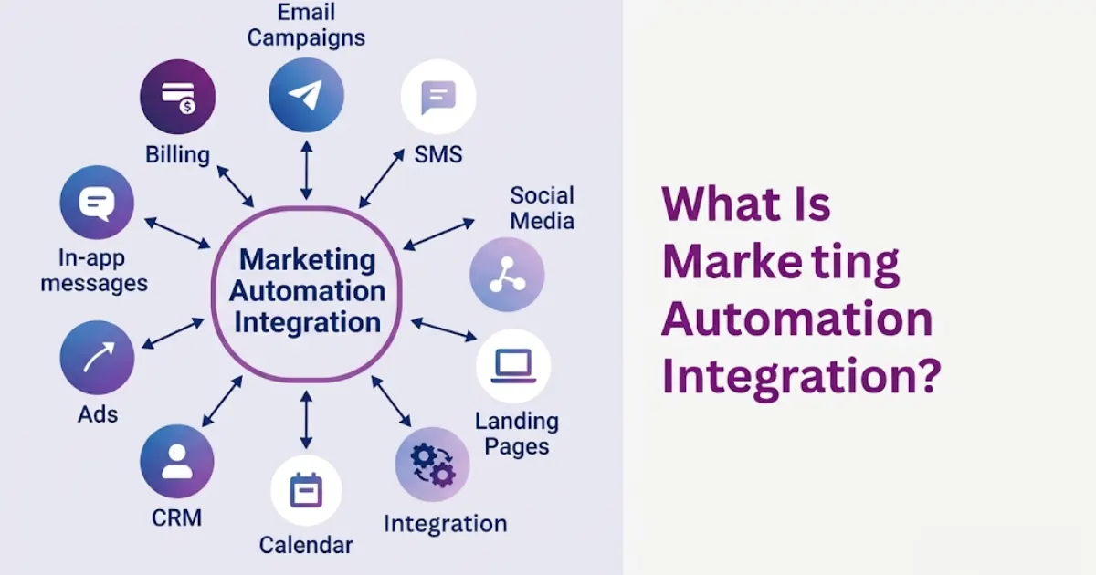 Integrating marketing automation tools 