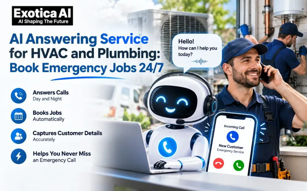 AI Answering Service for HVAC and Plumbing